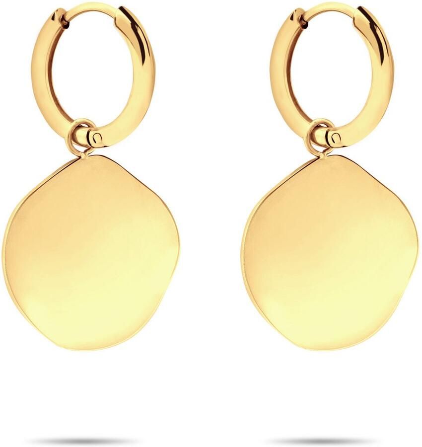 Liebeskind Berlin Paar creolen Sieraden cadeau roestvrijstalen oorbellen The Organic Treasure - Foto 3