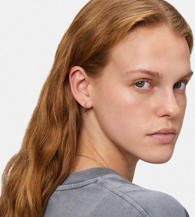 Liebeskind Berlin Paar creolen Sieraden cadeau roestvrijstalen oorbellen The Organic Treasure - Foto 4