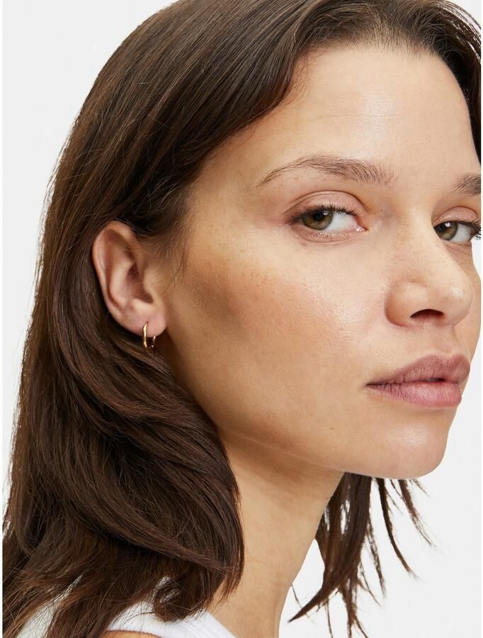 Liebeskind Berlin Paar creolen Sieraden cadeau roestvrijstalen oorbellen The Organic - Foto 3