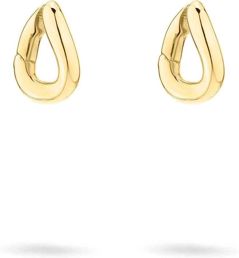 Liebeskind Berlin Paar creolen Sieraden cadeau roestvrijstalen oorbellen The Organic