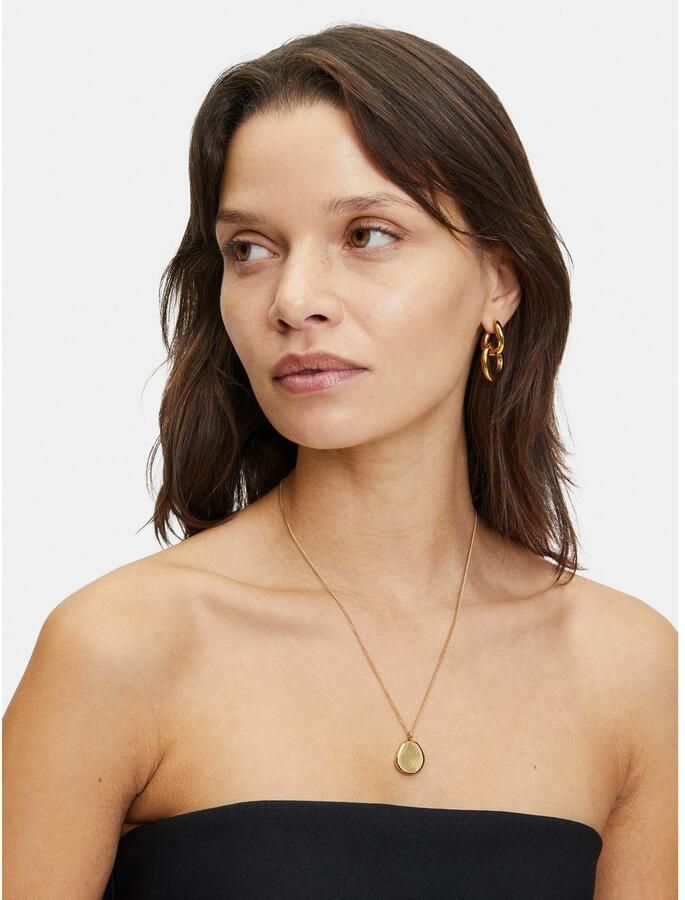 Liebeskind Berlin Ketting met hanger Sieraden cadeau roestvrijstalen halsketting The Organic - Foto 2