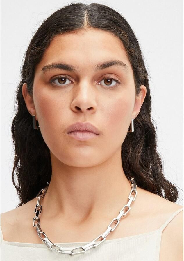 Liebeskind Berlin Paar creolen Sieraden Geschenk Roestvrijstalen Oorbellen Grote Schakel - Foto 2