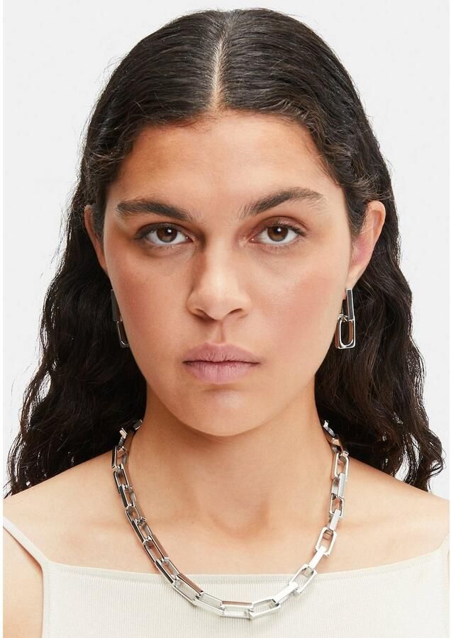 Liebeskind Berlin Paar creolen Sieraden Geschenk Roestvrijstalen Oorbellen Grote Schakel