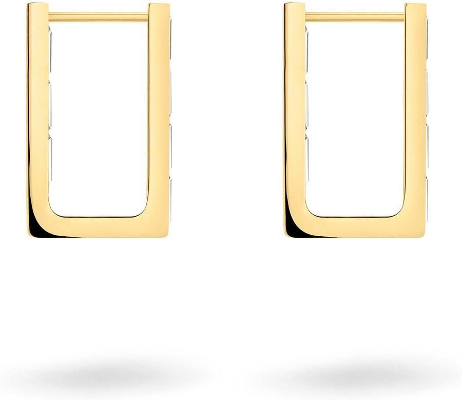 Liebeskind Berlin Paar creolen Sieraden Geschenk RVS Oorbellen Sparkling Link LJ-1464 LJ-1465 - Foto 2