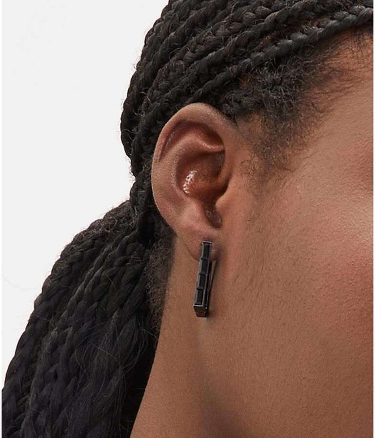 Liebeskind Berlin Paar creolen Sieraden roestvrijstalen oorbellen The Festive Mini Link Sparkle