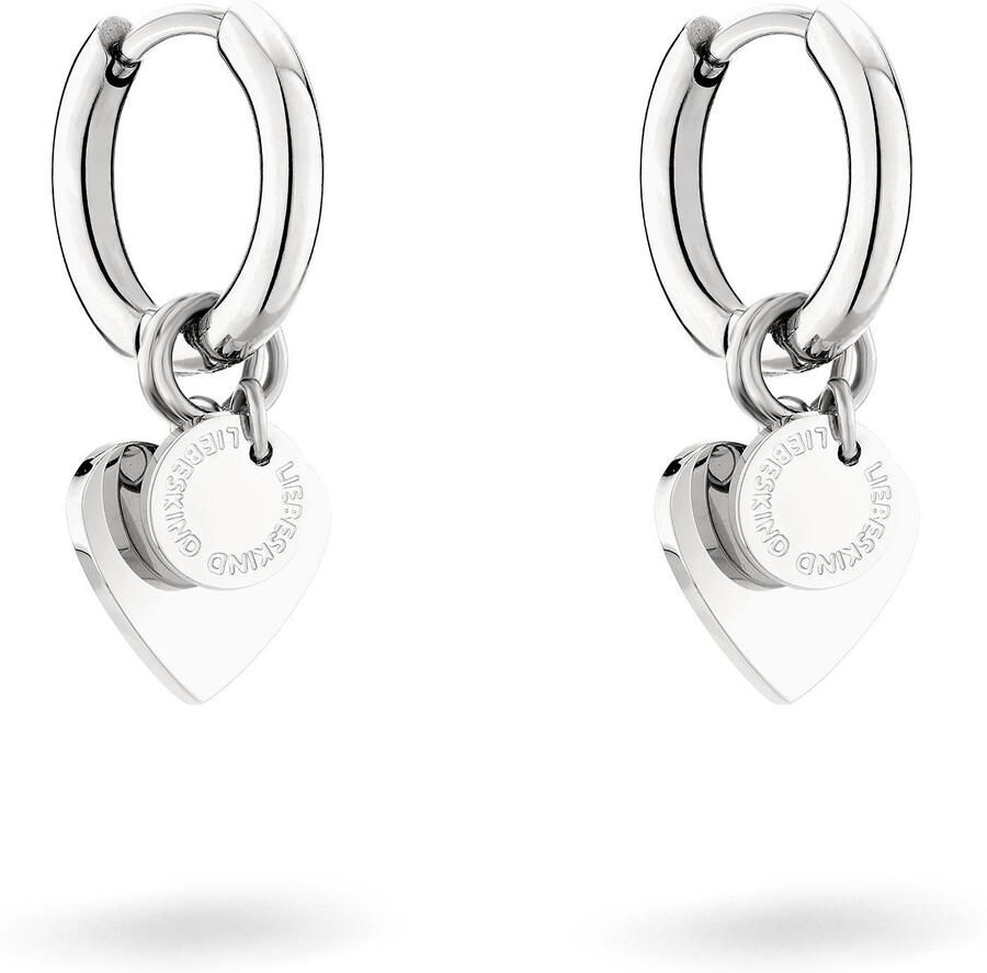 Liebeskind Berlin Paar creolen Sieraden RVS Layered Love LJ-1561 LJ-1595 LJ-1596 LJ-1597 - Foto 3