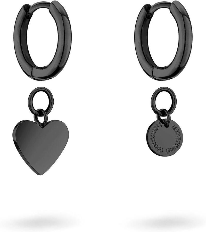 Liebeskind Berlin Paar creolen Sieraden RVS Layered Love LJ-1561 LJ-1595 LJ-1596 LJ-1597 - Foto 3