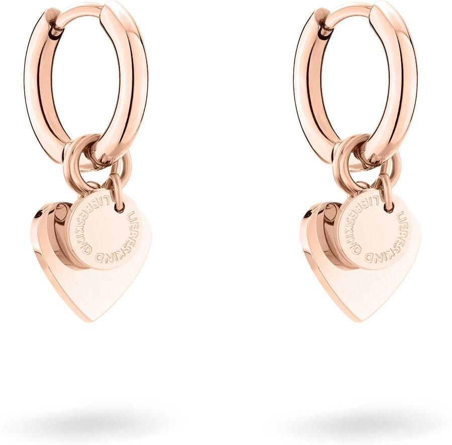 Liebeskind Berlin Paar creolen Sieraden RVS Layered Love LJ-1561 LJ-1595 LJ-1596 LJ-1597 - Foto 3