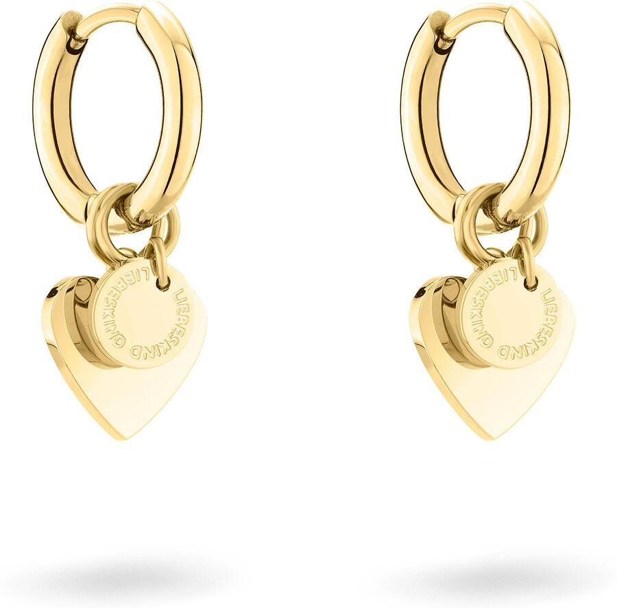 Liebeskind Berlin Paar creolen Sieraden RVS Layered Love LJ-1561 LJ-1595 LJ-1596 LJ-1597 - Foto 3