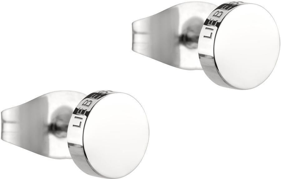 Liebeskind Berlin Paar oorstekers Schmuck Geschenk Edelstahl Ohrringe Kreis LJ-0483-E-05 LJ-0484-E-05 - Foto 3