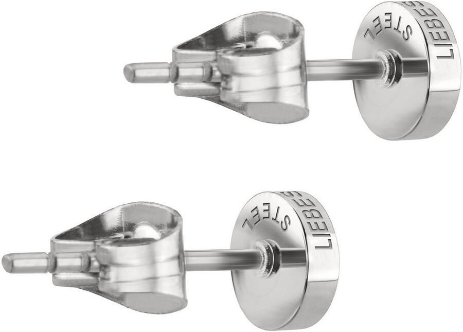 Liebeskind Berlin Paar oorstekers Schmuck Geschenk Edelstahl Ohrringe Kreis LJ-0483-E-05 LJ-0484-E-05 - Foto 2