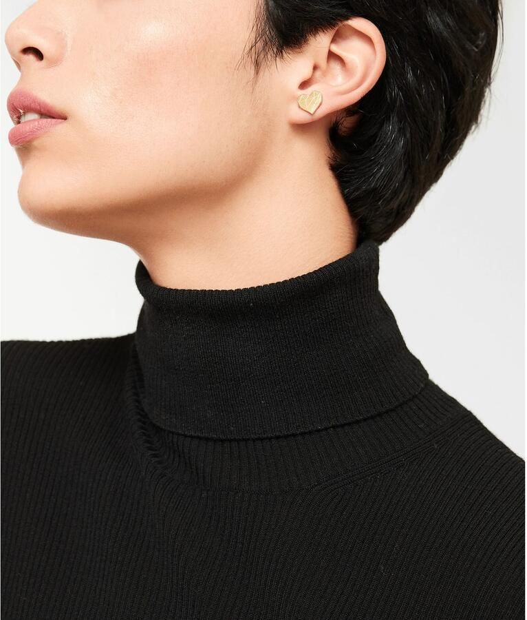 Liebeskind Berlin Paar oorstekers Sieraad cadeau roestvrijstalen oorbellen hart LJ-0307-E-11 LJ-0308-E-11