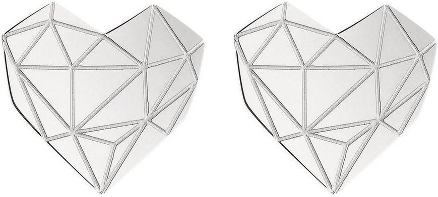 Liebeskind Berlin Paar oorstekers Sieraad cadeau roestvrijstalen oorbellen hart LJ-0307-E-11 LJ-0308-E-11 - Foto 4