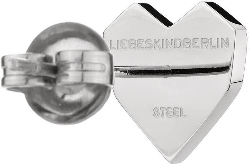 Liebeskind Berlin Paar oorstekers Sieraad cadeau roestvrijstalen oorbellen hart LJ-0307-E-11 LJ-0308-E-11 - Foto 3