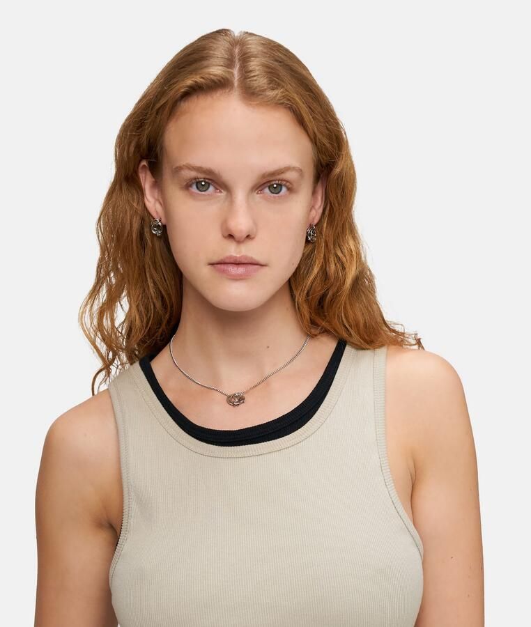 Liebeskind Berlin Paar oorstekers Sieraden cadeau roestvrijstalen oorbellen The D-Link Mini - Foto 1