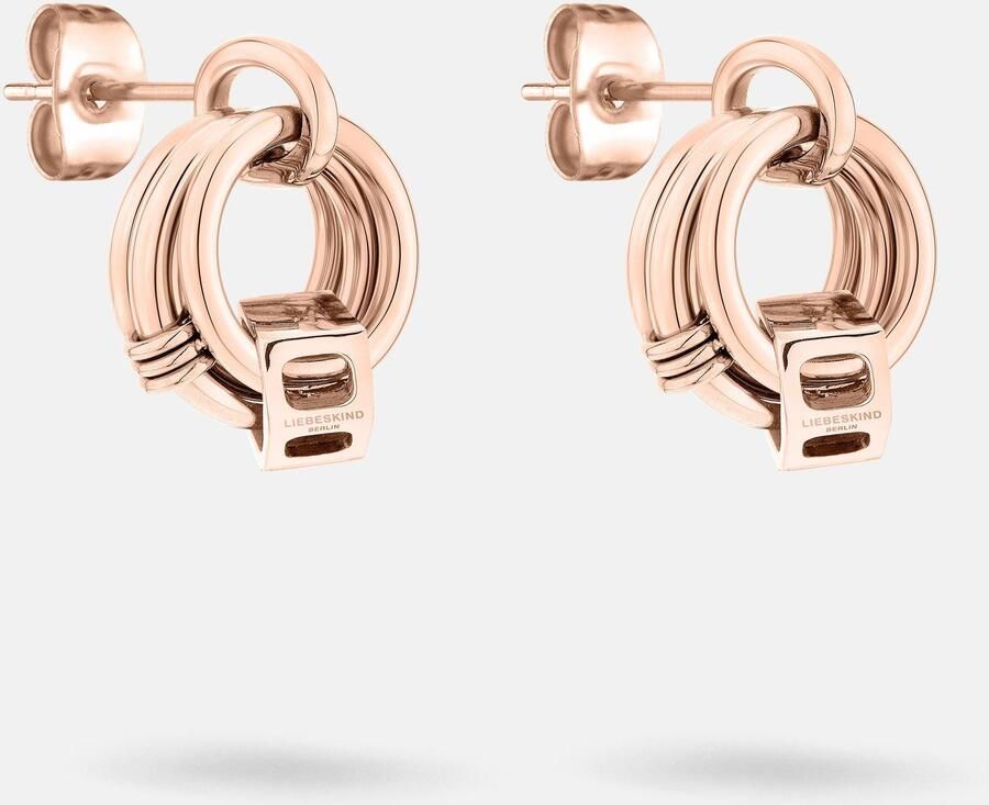 Liebeskind Berlin Paar oorstekers Sieraden cadeau roestvrijstalen oorbellen The D-Link Mini