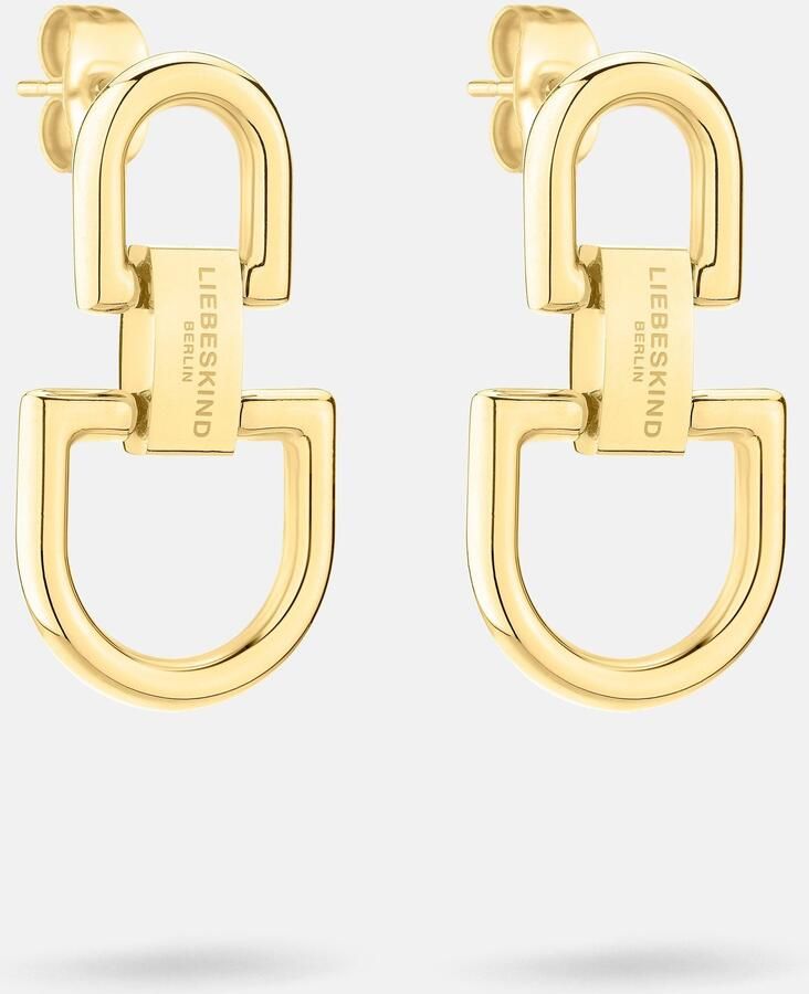 Liebeskind Berlin Paar oorstekers Sieraden cadeau roestvrijstalen oorbellen The D-Link - Foto 4