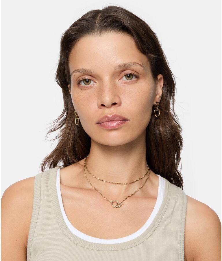 Liebeskind Berlin Paar oorstekers Sieraden cadeau roestvrijstalen oorbellen The D-Link - Foto 2