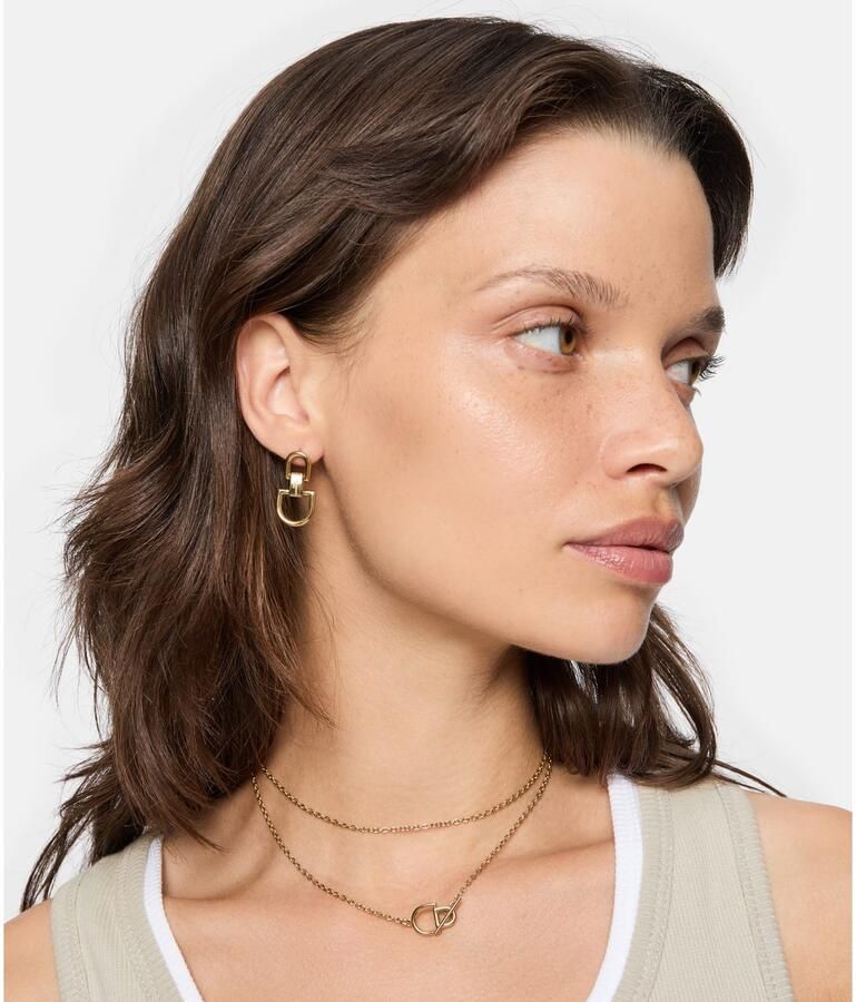 Liebeskind Berlin Paar oorstekers Sieraden cadeau roestvrijstalen oorbellen The D-Link