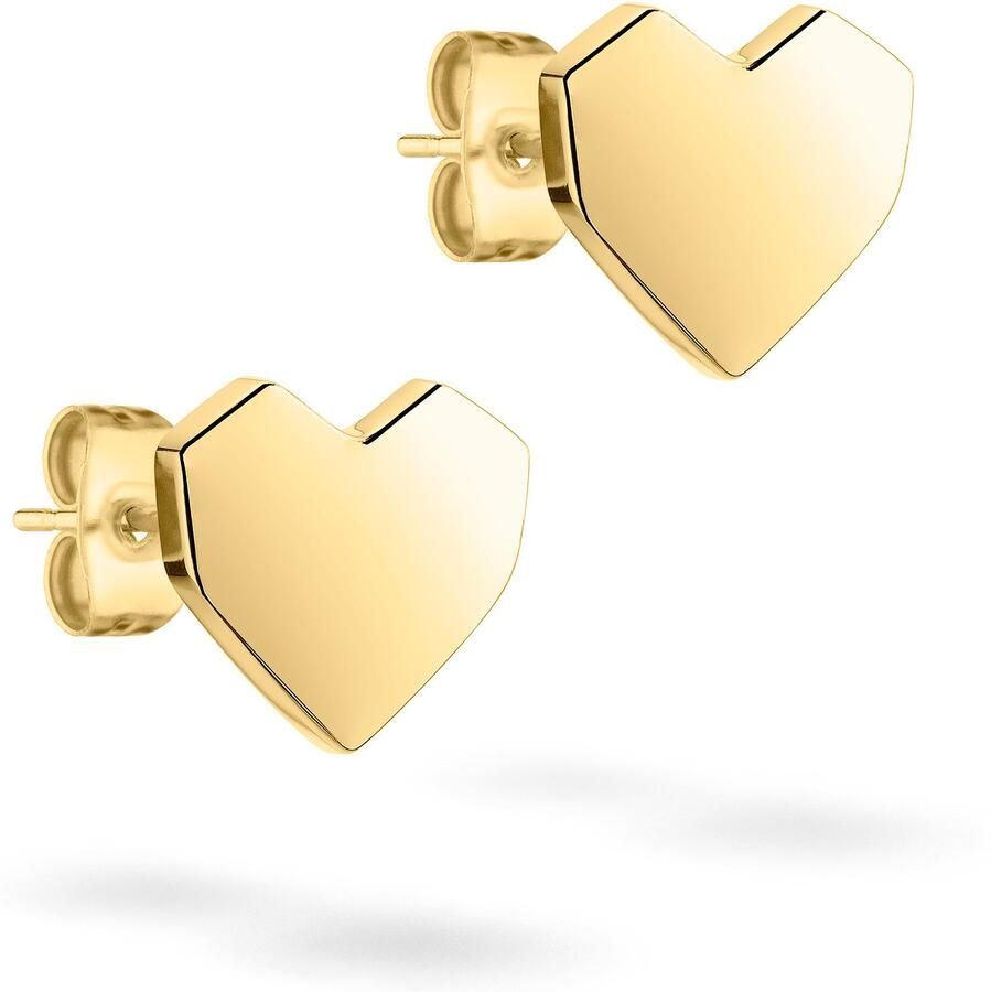 Liebeskind Berlin Paar oorstekers Sieraden RVS Urban Heart Hart LJ-1498 LJ-1499 LJ-1500 LJ-1501