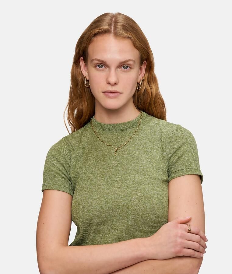 Liebeskind Berlin Ring Sieraden cadeau roestvrijstalen ring The Melting Organic