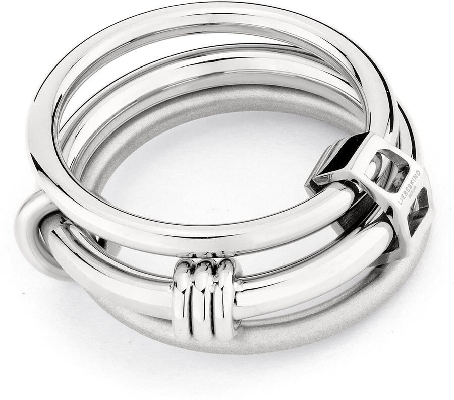 Liebeskind Berlin Ring Sieraden cadeau roestvrijstalen The Layer-Ring - Foto 5