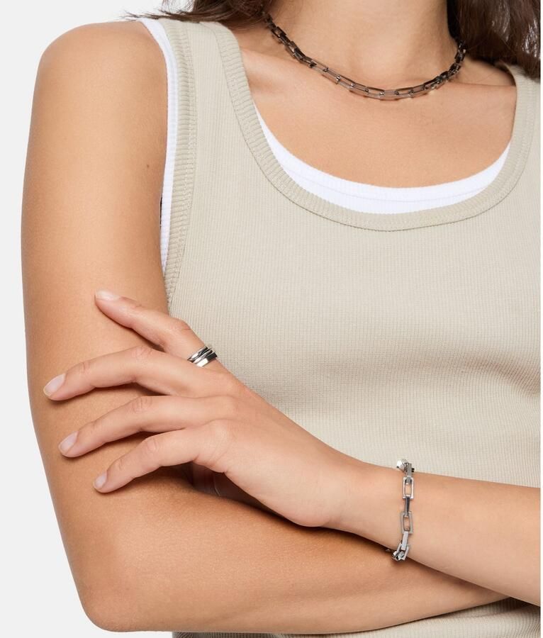 Liebeskind Berlin Ringenset Sieraden cadeau roestvrijstalen ring Urban Chic (set 3-delig) - Foto 3