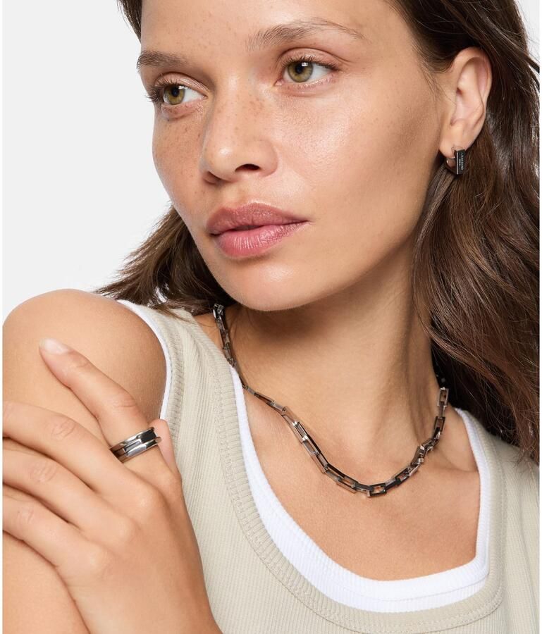 Liebeskind Berlin Ringenset Sieraden cadeau roestvrijstalen ring Urban Chic (set 3-delig)