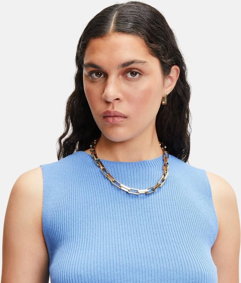 Liebeskind Berlin Schakelketting Sieraden Geschenk Roestvrijstalen Ketting Grote Schakel