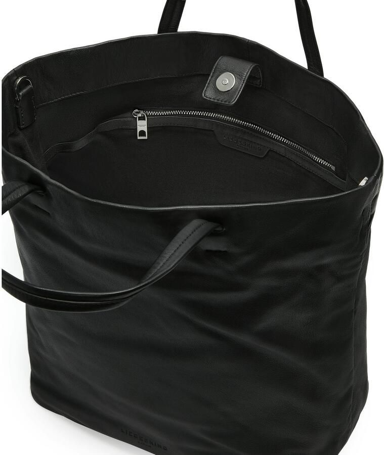 Liebeskind berlin Leren handtas met labeldetail model 'Hera'