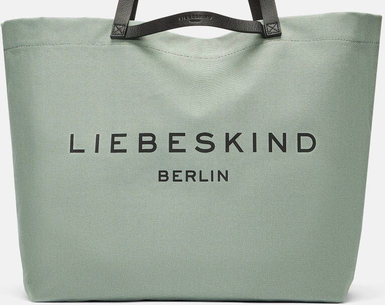 Liebeskind berlin Shopper met labelprint model 'CANVAS'