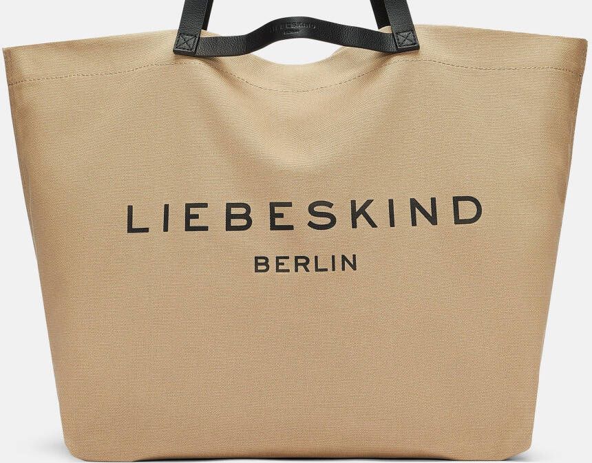 Liebeskind berlin Shopper met labelprint model 'CANVAS'