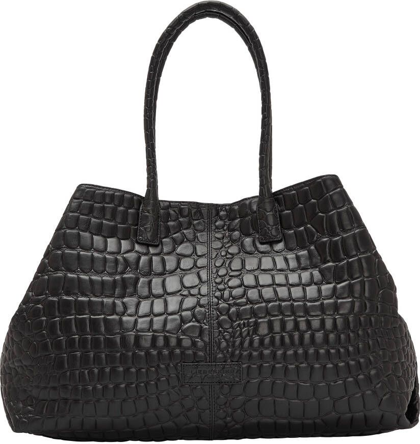 Liebeskind Berlin Shopper Chelsea Kroko Shopper L Portemonnee gecertificeerd volgens LWG wallet