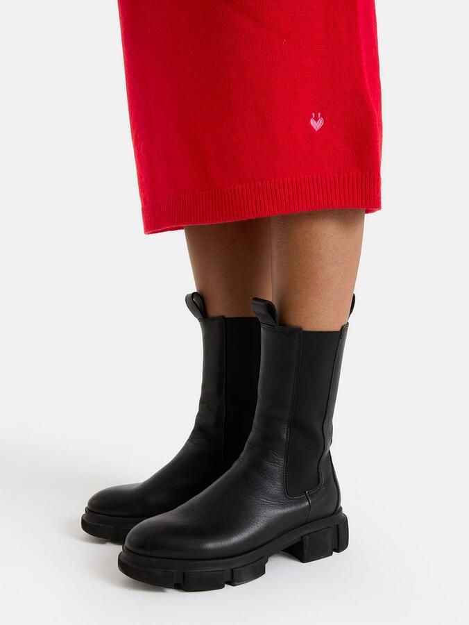 Lieblingsstück Gebreide jurk LillemorL met kleine staande kraag - Foto 4