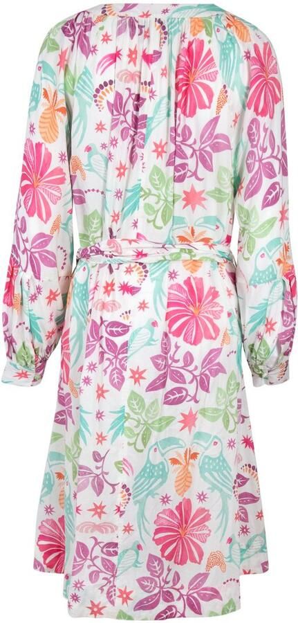 Lieblingsstück Gedessineerde jurk ReliaL met kleurrijke allover print