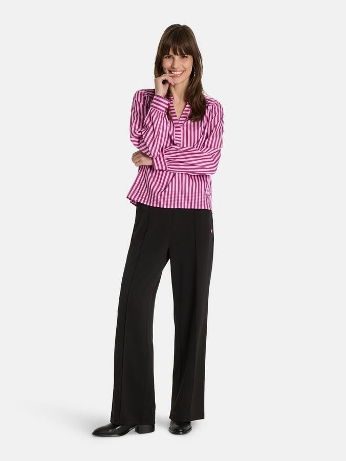 Lieblingsstück Stoffen broek met wijde pijpen - Foto 7