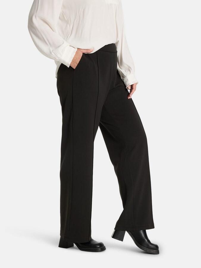 Lieblingsstück Stoffen broek met wijde pijpen - Foto 9