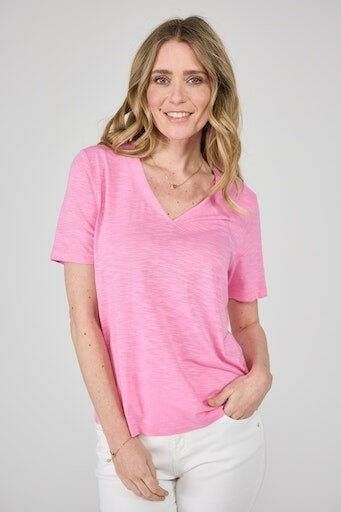 Lieblingsstück T-shirt CristinL met een modieuze flammégaren look