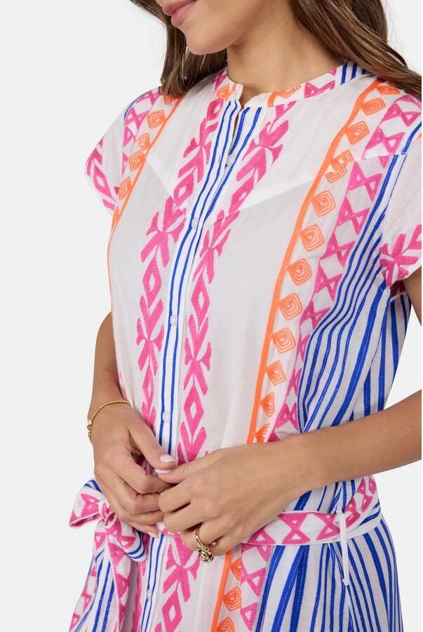 Lieblingsstück Zomerjurk met allover borduurwerk