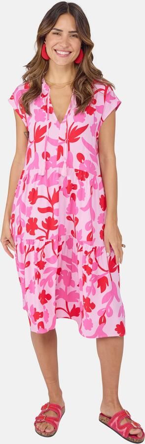 Lieblingsstück Zomerjurk met bloe print all-over - Foto 5