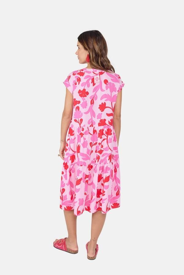 Lieblingsstück Zomerjurk met bloe print all-over - Foto 2