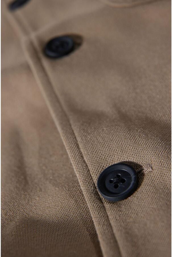 Lindbergh Regular fit overhemdjack met platte kraag - Foto 4