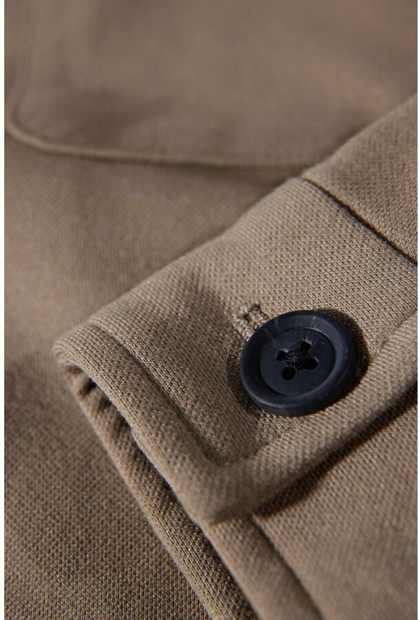 Lindbergh Regular fit overhemdjack met platte kraag - Foto 3