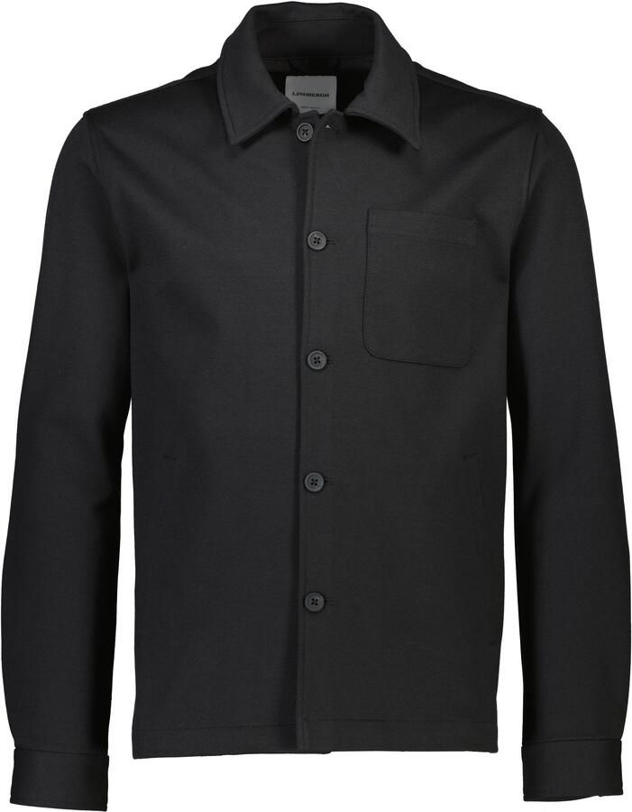 Lindbergh Regular fit overhemdjack met platte kraag - Foto 4