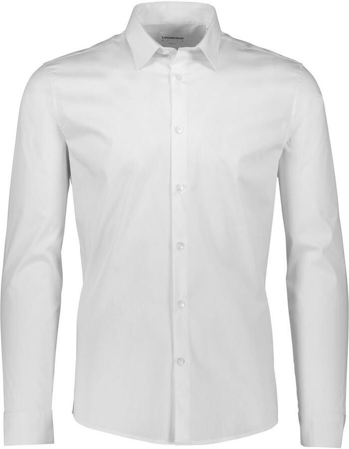 Lindbergh Slim fit vrijetijdsoverhemd met kentkraag
