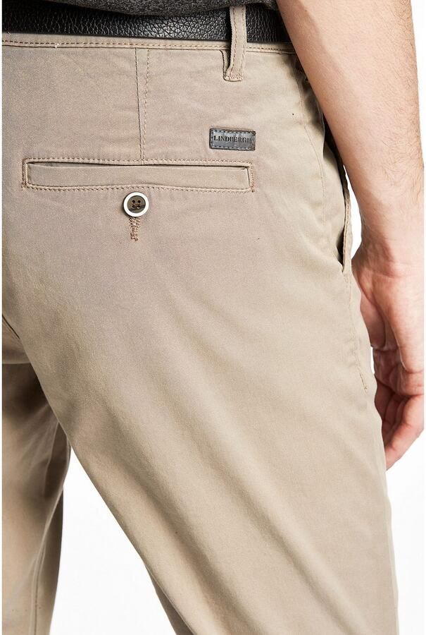 LINDBERGH Chino met riem en stretch (2-delig) - Foto 2