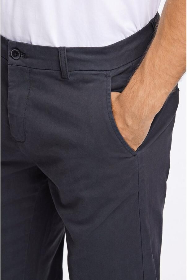 Lindbergh Slim fit chino met achterzakken - Foto 5