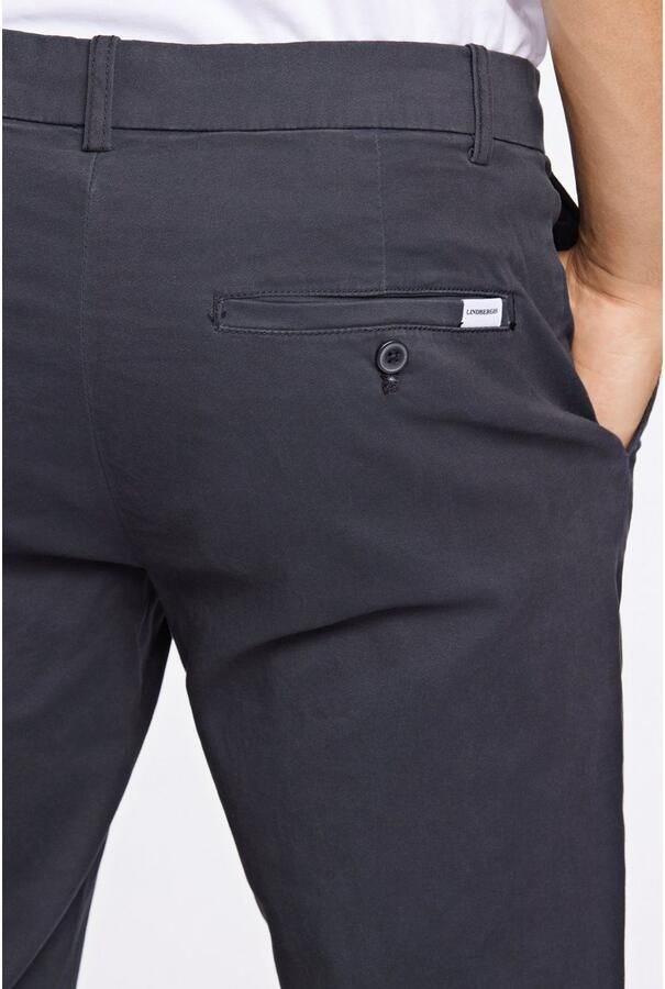 Lindbergh Slim fit chino met achterzakken - Foto 2