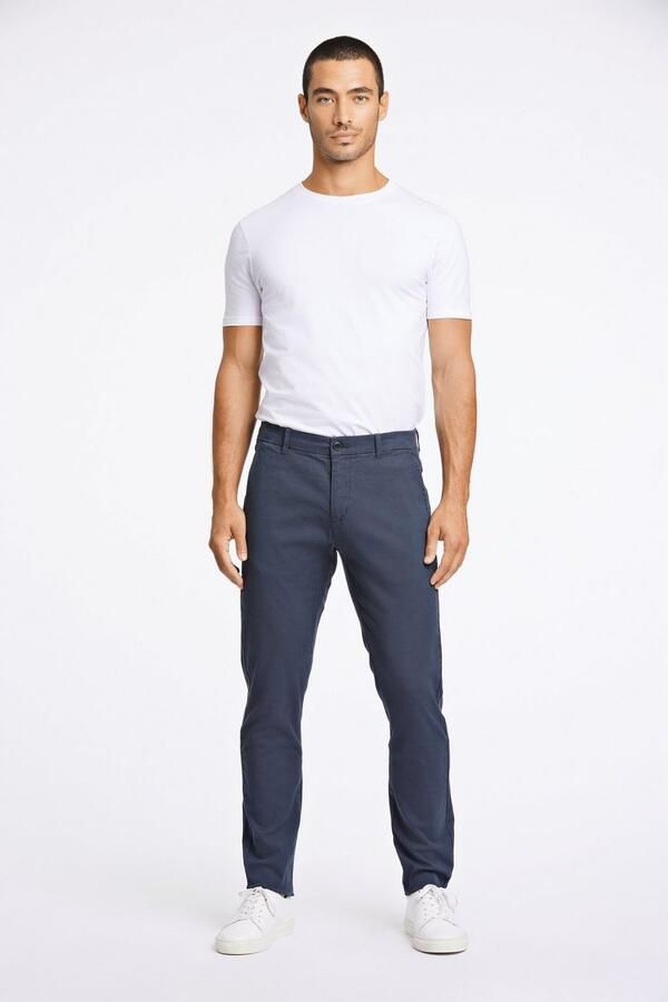 Lindbergh Slim fit chino met achterzakken - Foto 7