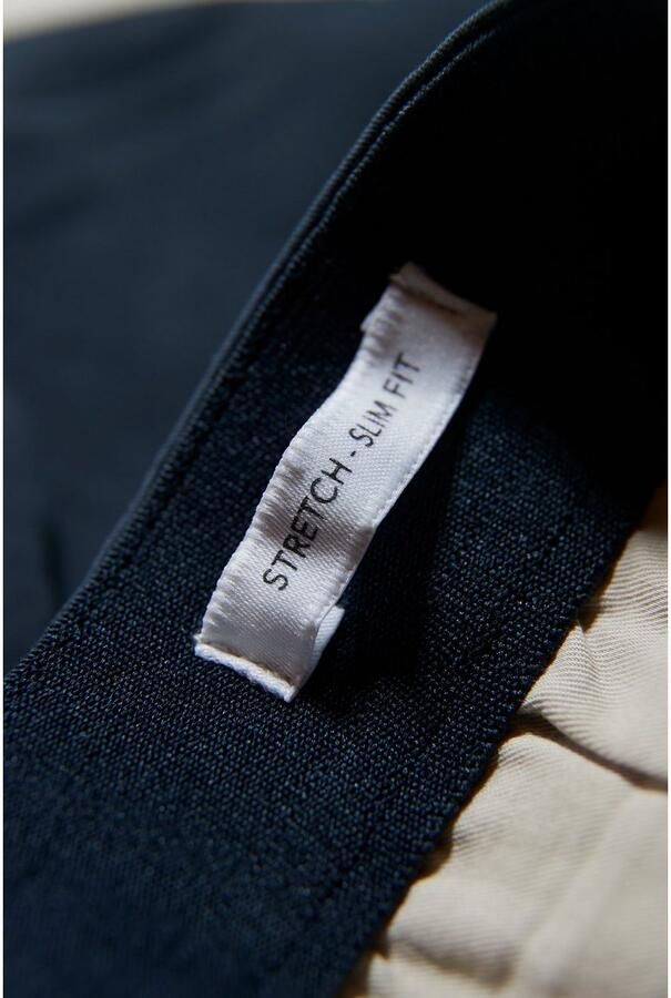 Lindbergh Slim fit chino met achterzakken - Foto 5